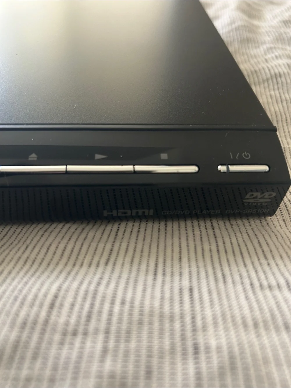 Sony Black Slim DVD Player with HDMI Output